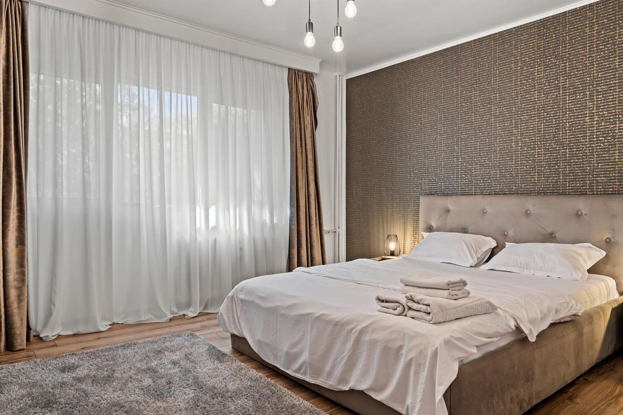Garsoniera De Lux Si Eleganta Drumul Taberei Boekarest Buitenkant foto
