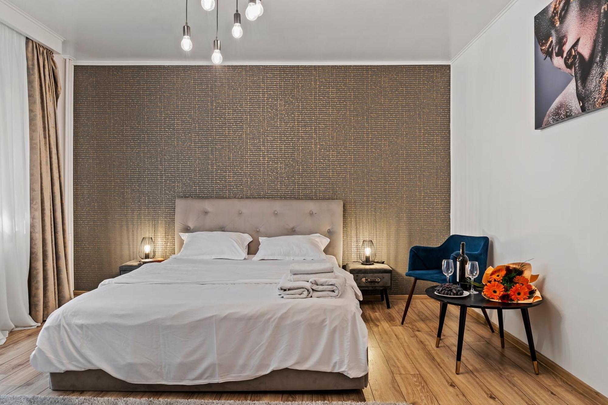 Garsoniera De Lux Si Eleganta Drumul Taberei Boekarest Buitenkant foto